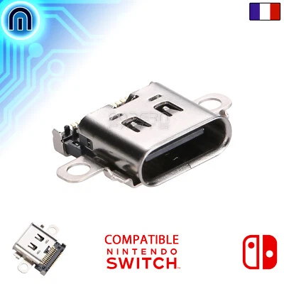 Connecteur de charge pour Nintendo SWITCH USB-C SMD a souder