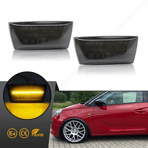 Led Seitenblinker Blinker für Opel Astra H J Zafira B Adam Insignia A | SCHWARZ - Bild 1 von 12