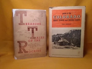 Perry Eberhart 2 HCDJ book lot Colorado Ghost Towns Mining Camps Treasure Tales - Picture 1 of 15