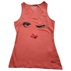 Guess Womens Tank Top Scoop Neck New - Picture 1 of 19