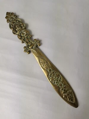 Coupe papier en bronze xix siècle - Photo 1/3