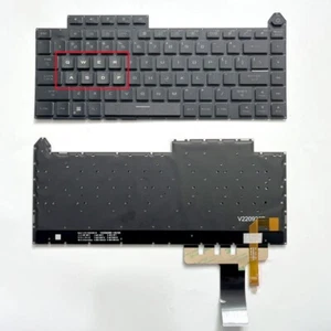 New Asus ROG Strix Scar G16 G614J G614JU G614JV G614JI US RGB backlit keyboard - Picture 1 of 2