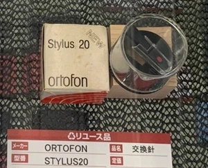ORTOFON STYLUS20 Replacement Stylus NEW JAPAN Concorde MM DJ Phono Cartridge - Picture 1 of 1