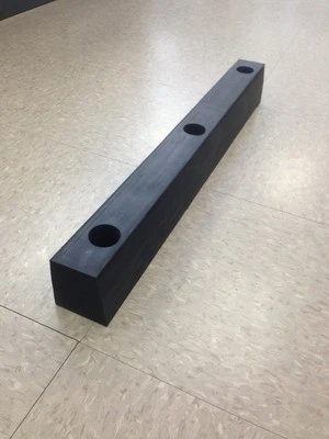 Rubber Dock Bumper 24x3x2.5" Box Truck Trailer Supreme Morgan Maxon Liftgate 3 - Image 1 of 4