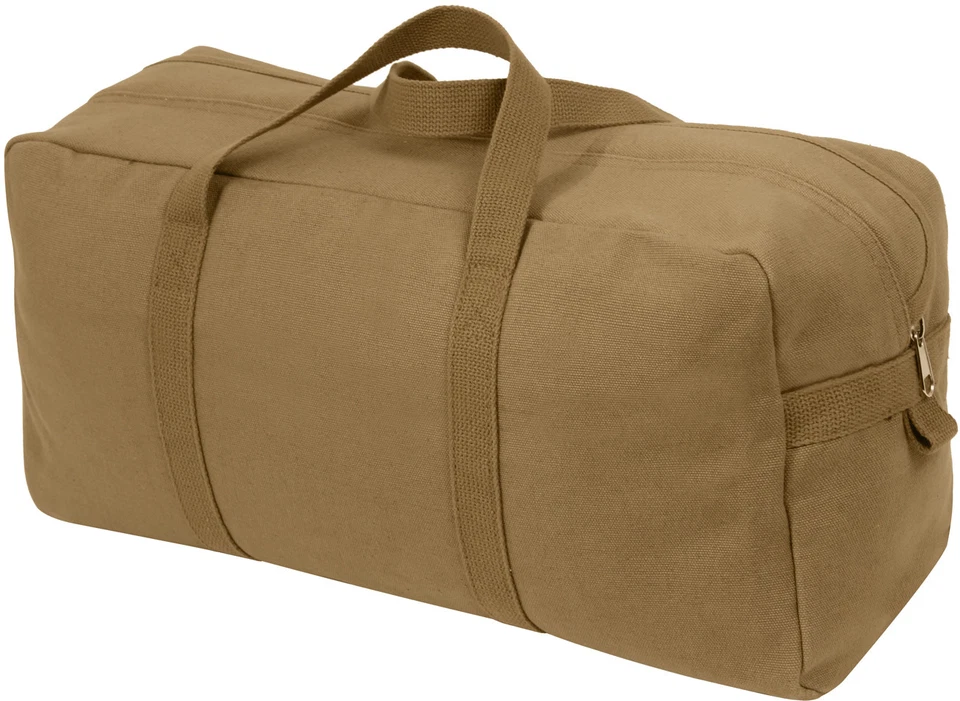 Rothco 8062 Coyote Brown Canvas Tanker Style Tool Bag