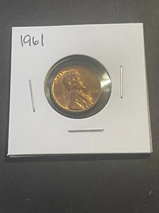 1961 P Lincoln Memorial Cent Uncirculated US Mint RED X1689 - Picture 1 of 3