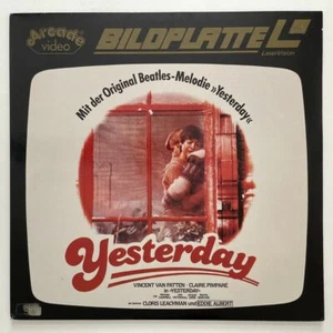 Laserdisc Bildplatte Yesterday PAL Beatles - Bild 1 von 2