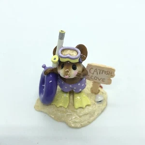 WEE FOREST FOLK WFF M293 "CATFISH COVE" 2003 WITH BOX - Picture 1 of 6