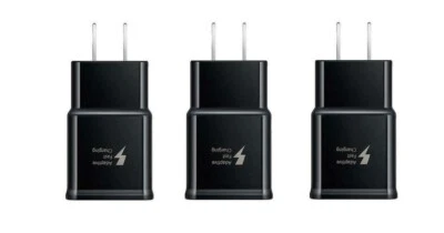 Paquete de 3 cargadores de pared USB rápidos adaptables para Samsung Galaxy A01/A11/A21/A41/A51/A71 Foto 1 de 3