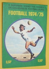 EMPTY EMPTY BAG EMPTY POUCH PANINI FOOTBALL AGE PACK 1974-75 1974-1975