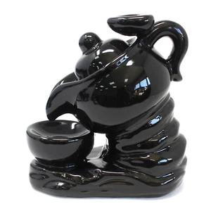 Teapot Backflow Incense Ceramic  Cone Burner Waterfall Smoke Aroma Fragrance - Picture 1 of 2