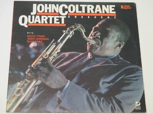 JOHN COLTRANE QUARTET - CRESCENT, MCA-5889, REISSUE, REMASTERED, KM PRESS 1987 - Picture 1 of 4