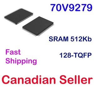 70V9279 512Kb 32K x16 SRAM PARALLEL 128TQFP DUAL PORT SYNCHRONOUS Memory Renesas - Bild 1 von 1