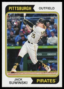 Topps Heritage Jack Suwinski #138 2023 béisbol novato Pittsburgh Pirates radiocontrol - Imagen 1 de 2