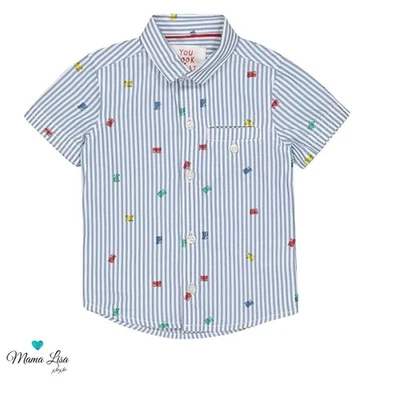 Mothercare Boys Short Sleeve Shirt Size 2-3 years - image 1 of 3