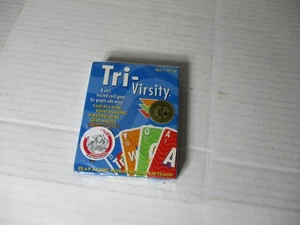 Tri-Virsity Intelligent Card Game  Gentertainment Rummy Style Word SEALED - Picture 1 of 2