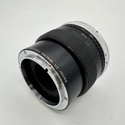 Vivitar 2x Macro Focusing 50mm Teleconverter MC for Canon FD Mount - Image 1 of 4