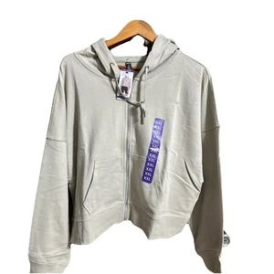 Chaqueta con capucha para mujer DKNY, color PBL/bronceado, talla XXL, precio de venta sugerido por el fabricante 69,50 USD - Imagen 1 de 5