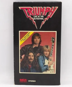 Triumph Live at the US Festival - VHS - Picture 1 of 4