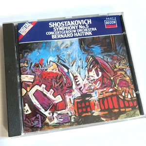 Shostakovich Symphony No. 5 - Bernard Haitink Concertgebouw Decca CD - Picture 1 of 4