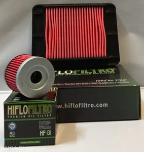 Hiflofiltro Air Filter / Oil Filter for SUZUKI GSXR125 / GSXS125 (2017 to 2024) - Picture 1 of 7