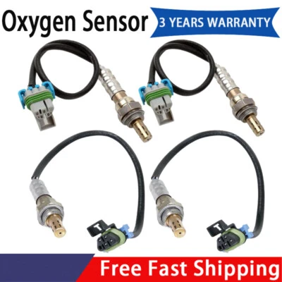 4x Oxygen Sensor Up+Downstream For 2008-15 Chevrolet Express 2500 3500 4.8L/6.0L - Image 1 of 4