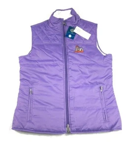 Gilet donna reversibile James Madison Dukes viola/bianco con licenza ufficiale - Foto 1 di 5