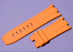 ORIGINAL AUDEMARS PIGUET ROYAL OAK OFFSHORE Uhrenkautschukband orange 28mm 30mm - Bild 1 von 6