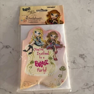 Bratz Fashion Pixiez Mädchen Party Einladungen mit Umschlägen - 8ct. Von Unikat - Bild 1 von 5