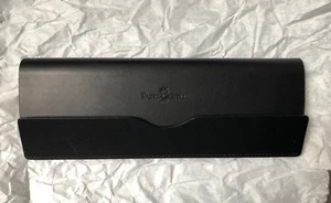 Faber Castell, 1er Lederetui zum Klappen, schwarz glatt 188362 - Bild 1 von 2