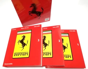 Ferrari Opera Omnia 1946-2000 AUTOMOBILIA Three Volumes Book - Picture 1 of 7