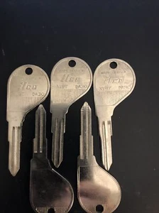 Llave DA30 en blanco. Pack de 5. Se adapta a Nissan 1984-96 280ZX y 300ZX - Imagen 1 de 1