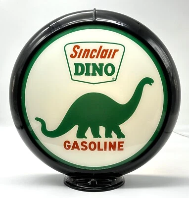 SINCLAIR DINO 13.5" Gas Pump Globe -  SHIPS FREE AND FULLY ASSEMBLED!! - Image 1 of 4