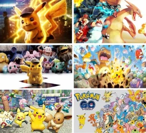 Pokemon Vlies Fototapete Tapete Poster + KLEISTER - Bild 1 von 7