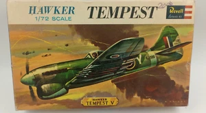 Vintage Revell 1/72 Hawker Tempest H620-49 Open box, complete. - Picture 1 of 4