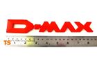 Red Color Logo Rear D-Max Fits Isuzu Rodeo D-Max Dmax V-Cross 4wd 2wd 2012 15 Isuzu Rodeo