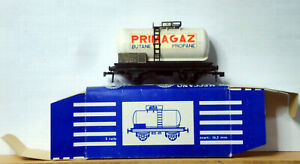 Wagon HOrnby-acHO - Wagon Citerne PRIMAGAZ Butane Propane - ref 7020 - TBE BO