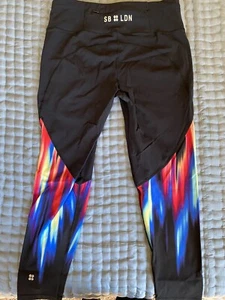 Sweaty Betty Bum Sculpting Power Leggings Sz M Northern Lights EUC - Bild 1 von 9