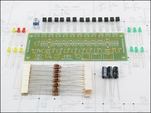 Mono LED indicator VU meter 12x 3mm LEDs Sound Meter - Assembling Kit Circuit - Picture 1 of 3