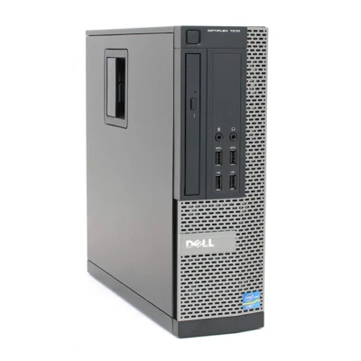 Dell Optiplex 7010 PC SFF Computer Intel i5 CPU 8GB Ram 4TB SSD & Windows 11 - Image 1 of 4