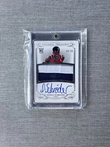 2013-14 Panini Dennis Schroder National Treasures RC Auto Aufnäher/99 Rookie RPA - Bild 1 von 1