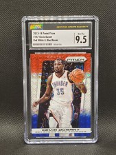 2013-14 Panini Prizm Red White & Blue Mosaic #147 Kevin Durant CSG 9.5