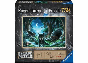 Ravensburger ESCAPE 7 The Curse of the Wolves 759 Piece Jigsaw Puzzle