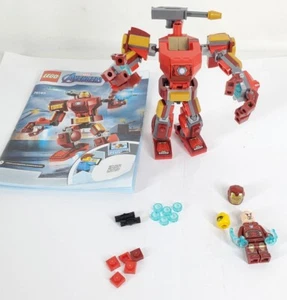 LEGO Marvel Avengers MCU Super Heroes 76140 Iron Man Mech Minifigure Complete - Picture 1 of 6