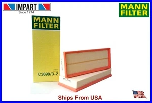 Mercedes Air Filter Set 273 094 04 04 MANN C3698/3-2 - Picture 1 of 1