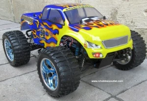 RC Monster Truck  Brushless Electric 1/10 PRO LIPO 2.4G 4WD 1 Yr Warranty - Bild 1 von 11