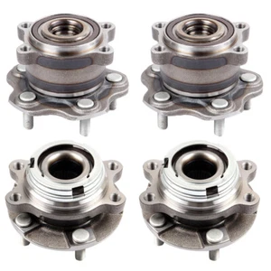 Front Rear Wheel Hub Bearings For 2013-18 Nissan Altima Maxima Pathfinder FWD - Picture 1 of 13