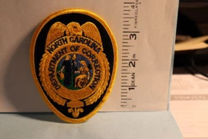 polizei patch DEPARTMENT OF CORRECTIONS NORTH CAROLINA - Bild 1 von 1