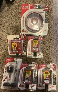 5 ASSORTED SIZE Freud-Diablo Carbide Teeth Hole Saw 4", 2-1/2", 2", 1-1/8", 1" - Picture 1 of 8