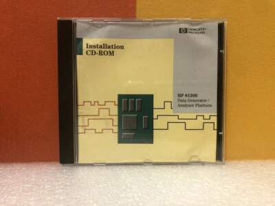 HP E4873-10001 81200 Data Generator/Analyzer Platform Installation CD Software - Image 1 of 2
